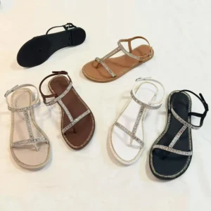 Wholesale Crystal Footwear | Fashion PVC Sandals Factory Supply