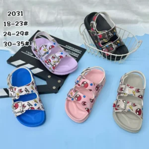 children's footwear factory | fashionable pcu sandals for kids
