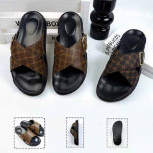 men's footwear factory | durable pcu slippers for daily use