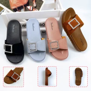 wholesale women's footwear | fashion pvc slippers for summer