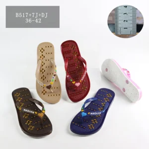 customized women's footwear | durable pvc slippers wholesale supplier
