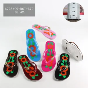 factory direct women's pvc slippers | soft sole waterproof design