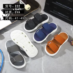 factory price men's footwear eva slippers bulk supply