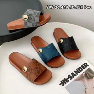 bulk women's pvc slippers for resorts and spa use