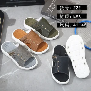 affordable men's footwear eva slippers bulk supplier